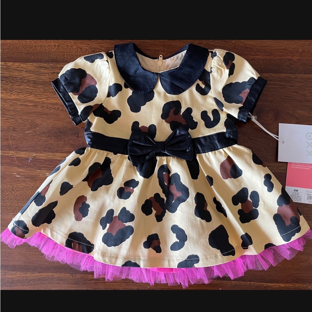 6M Gwen Stefani Harajuku Mini Leopard baby girl dress
